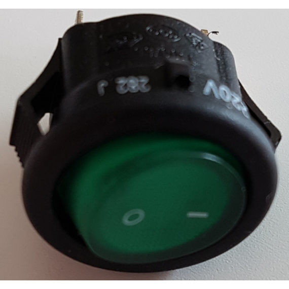 Light button for interior hose