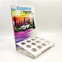 Counter display with 12 hole for Essenza DettaglioAuto