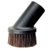 Round brush with soft bristles