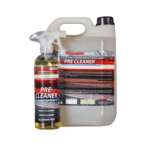 Pre cleaner resins and insect remover