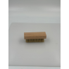 Brush with horse hair bristles for car interior cleaning