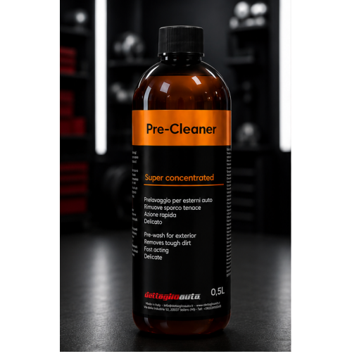 Pre-Cleaner Super-Concentrato 0,5L – Prepara fino a 5L di soluzione