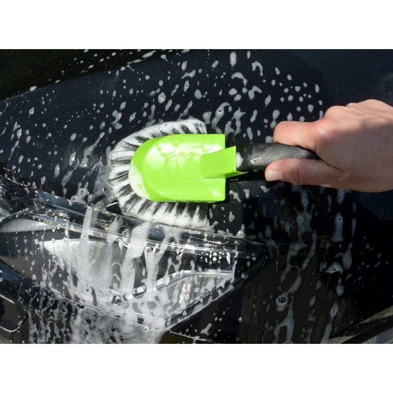1PC spazzole per dettagli auto spazzola per interni in setole morbide per  auto presa d'aria detergente per polvere dettagli strumento per spolverare  pulizia auto